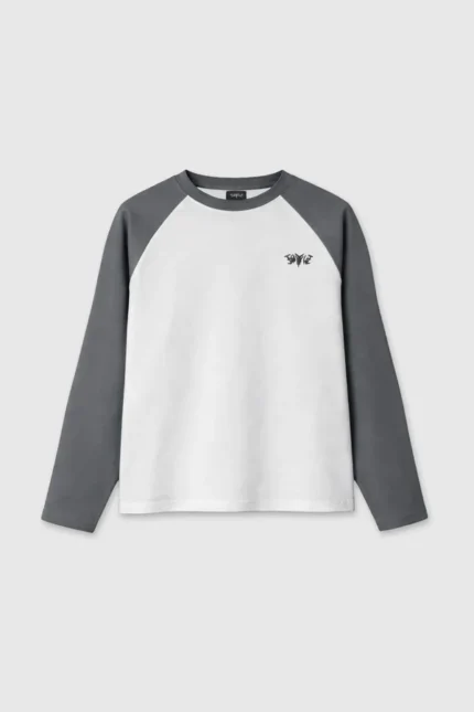 45Keys Basics Grau Longsleeve Front Unisex Flatlay Web 7033
