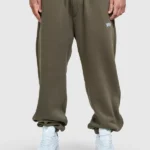 BASIC CUFFED JOGGER OLIVE h