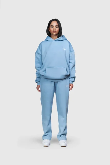 BASIC HOODIE BABYBLUEf