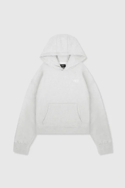 BASIC HOODIE GREY MELANGEsd