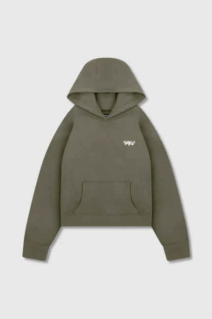 BASIC HOODIE OLIVEcf