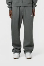 BASIC SWEATPANTS DARK GREY MELANGE