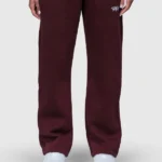BASIC SWEATPANTS REDWINEv
