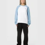 RAGLAN LONGSLEEVE BABYBLUErd
